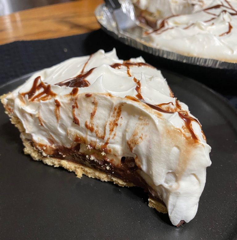 chocolate banana cream pie